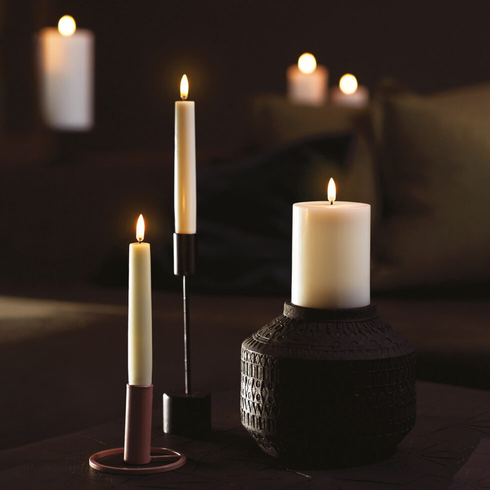 Enjoy Living Australia Uyuni Lighting Flameless Taper Candles