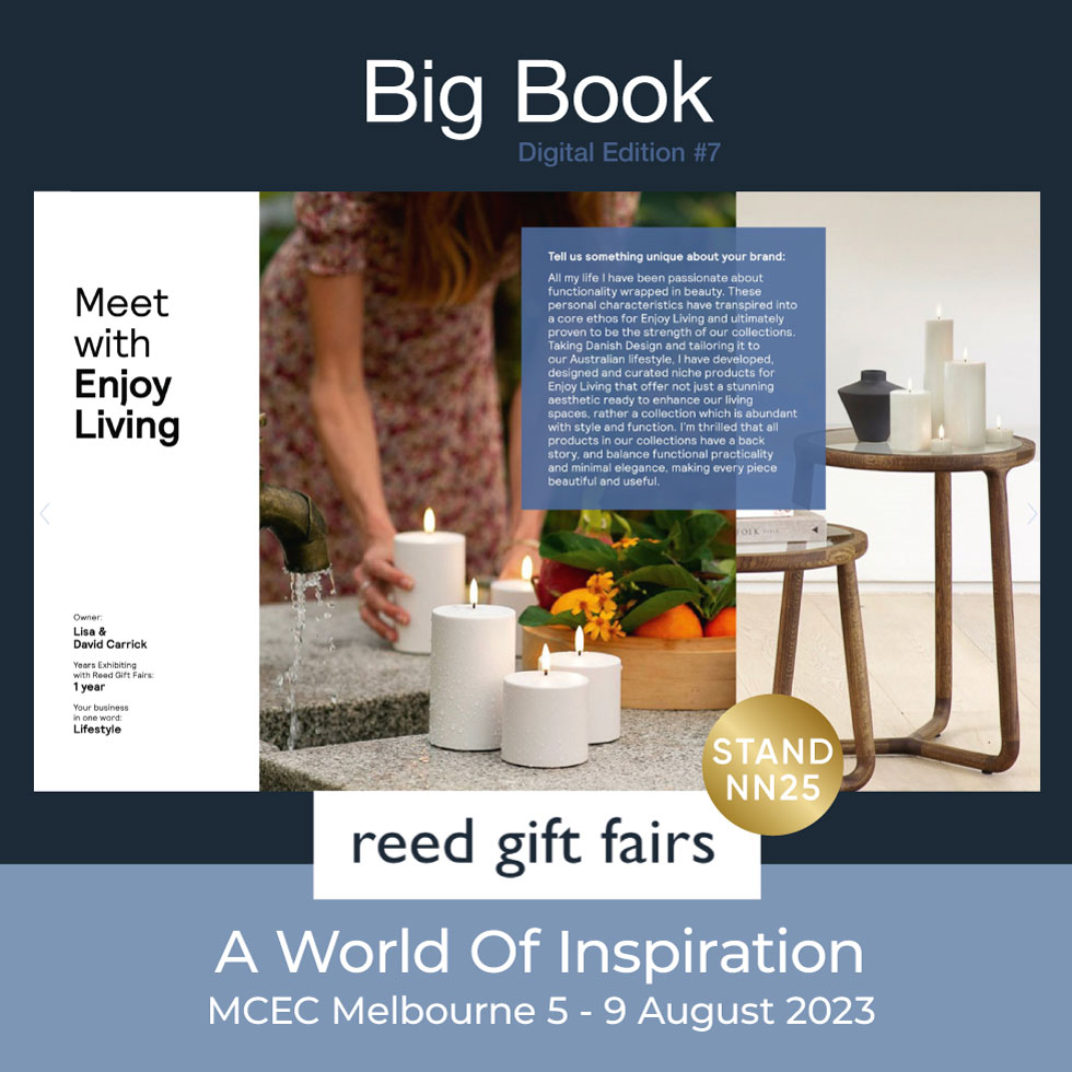 Reed Gift Fairs Melbourne Big Book 2023 Feature