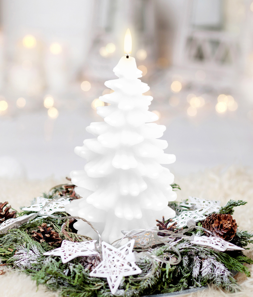 Uyuni Lighting festive Christmas Tree Flameless Candle