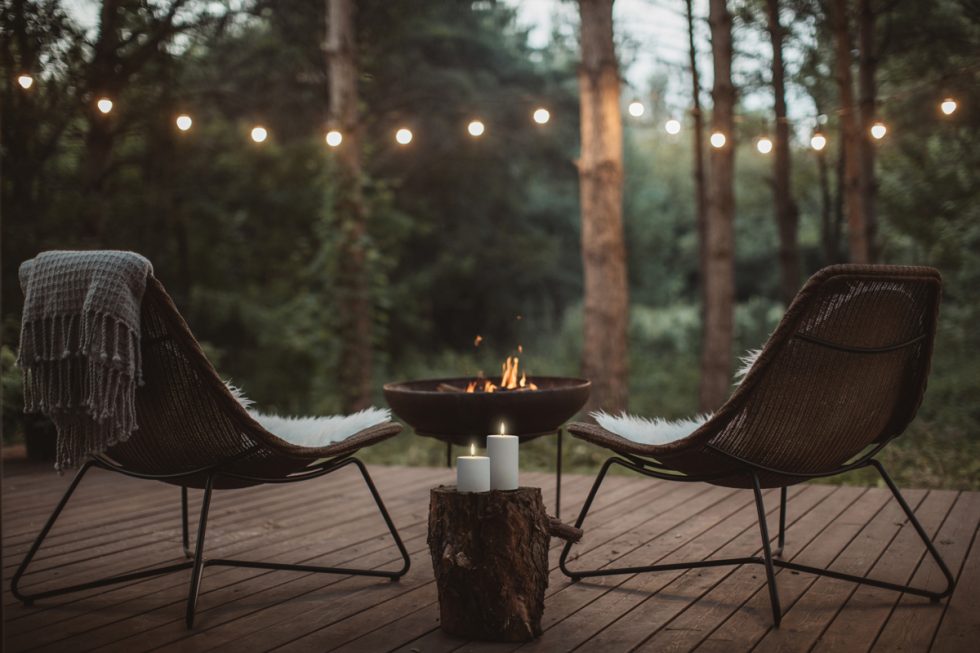 Outdoor flameless candles are weather resistant
