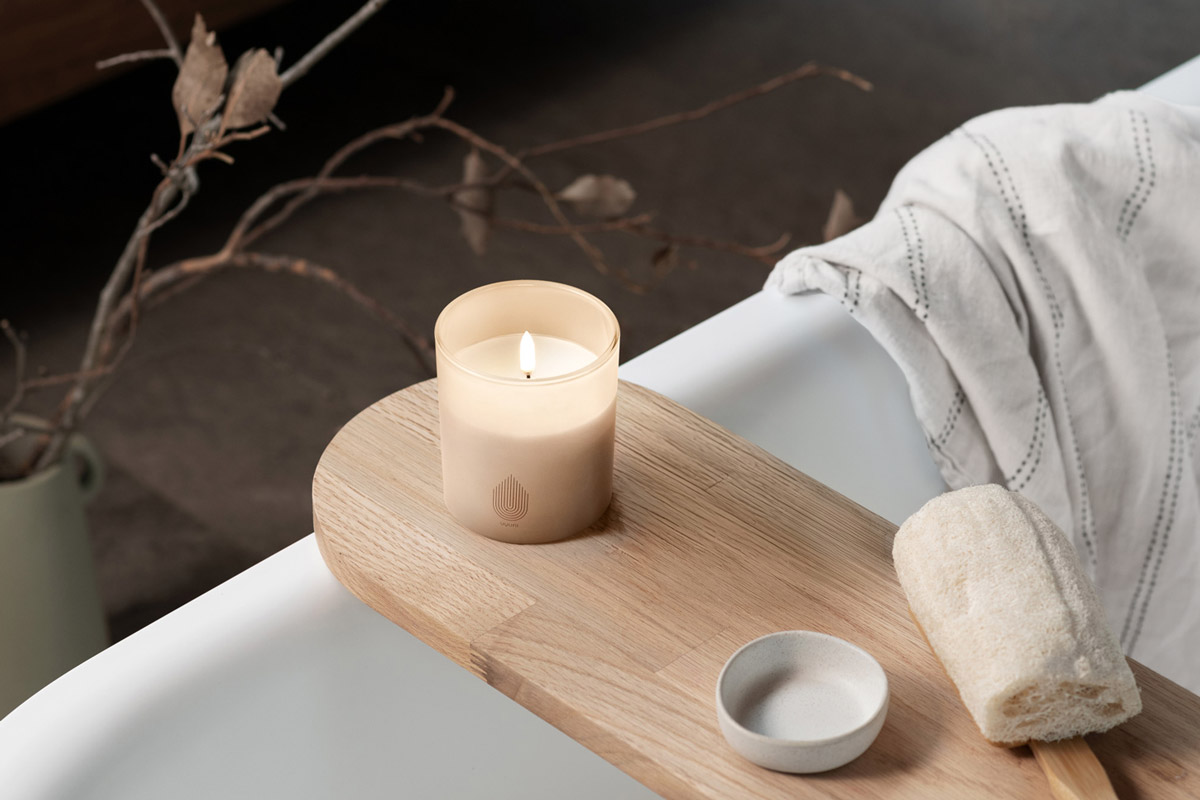 NEW Uyuni Lighting Luxury Glass Candle