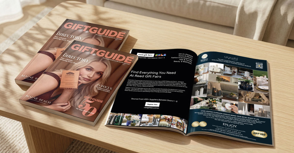 Australian Giftguide July 2025 Edition featuring Enjoy LIving